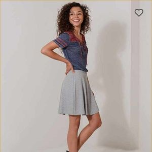 NWT Fitz+Eddi Ribbed Skirt